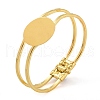 Brass Bangle Making BJEW-K156-01G-1