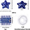 SUNNYCLUE DIY Stretch Bracelets Making Kits DIY-SC0015-64B-2