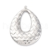 304 Stainless Steel Pendants STAS-P386-04P-C-1