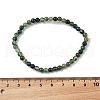Natural Moss Agate Beads Stretch Bracelets XZ8284-1-3