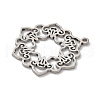 304 Stainless Steel Pendants STAS-V016-01P-2