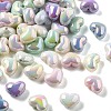 UV Plating Opauqe Acrylic Beads PACR-Q005-01-1