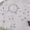 DICOSMETIC 30Pcs 3 Styles 304 Stainless Steel Pendants STAS-DC0016-27P-5