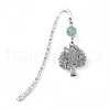 Tibetan Style Alloy Bookmarks AJEW-JK00158-3