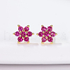 S925 Sterling Silver Cubic Zirconia Stud Earrings YO8551-2-1