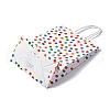 Polka Dot Print Paper Packing Tote Bags CARB-R001-01A-2