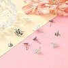 30Pcs 5 Styles 304 Stainless Steel Stud Earring Findings STAS-YW0001-87-3