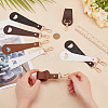 8Pcs 4 Colors Alloy Hat Clips AJEW-FG0004-44-3