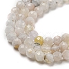 Natural Rainbow Moonstone Beads Strands G-A097-A02-03-4