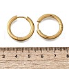 Round 304 Stainless Steel Hoop Earrings EJEW-V005-01G-02-3