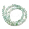 Natural Glass Beads Strands G-L621-B12-6mm-3