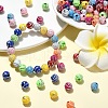 Plating Acrylic Beads PACR-YW0001-20-4