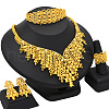 Alloy Rhinestone Jewelry Sets FS-WG184E4-01-1