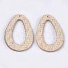 Handmade Straw Woven Pendants WOVE-S119-13D-2
