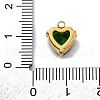 304 Stainless Steel Rhinestone Pendants STAS-P386-01G-01-3
