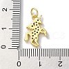 Rack Plating Brass Micro Pave Cubic Zirconia Pendants KK-Z039-24G-3