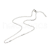 Non-Tarnish 304 Stainless Steel Venetian Chains Necklaces NJEW-JN03636-01-2