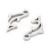 Non-Tarnish 316 Surgical Stainless Steel Charms STAS-Q314-17P-2