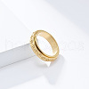 Simple Style 304 Stainless Steel Rotating Finger Rings FS-WGCAB4E-06-1
