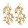 304 Stainless Steel Stud Earrings EJEW-U071-01A-G-4