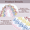 Flower Polyester Lace Trim Ribbon OCOR-WH20003-03A-03-6
