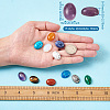 Kissitty 30pcs 15 Style Natural & Synthetic Gemstone Cabochons G-KS0001-08-3