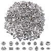 SOFPLATE 400Pcs 16 Styles Tibetan Style Alloy Spacer Beads FIND-SP0002-11-1