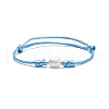 Natural Pearl Beaded Bracelet BJEW-JB08161-4