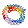 Electroplate Glass Beads Strands EGLA-D300-06-8mm-2