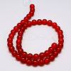 Natural Malaysia Jade Bead Strands G-M099-4mm-04-2