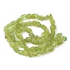 Raw Rough Natural Peridot Beads Strands G-M453-C02-3