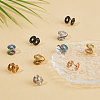 FIBLOOM 10Pcs 5 Colors Stainless Steel Cuff Earrings EJEW-FI0003-32-5