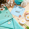 12Pcs 2 Style Bees Tibetan Style Alloy Pendant Stitch Markers HJEW-NB00041-5