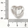 Rack Plating Brass Micro Pave Cubic Zirconia Pendants KK-I722-04P-U-3