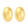 Oval 304 Stainless Steel Stud Earrings EJEW-A125-78G-4