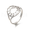 304 Stainless Steel Rings for Women RJEW-S238-11P-1