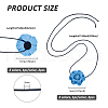 SUPERFINDINGS 4Pcs 4 Styles Waxed Cotton Cord Collar Choker Necklaces NJEW-FH0001-12-2
