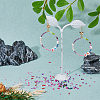 DICOSMETIC 225G 15 Style Glass Seed Round & Bugle Beads SEED-DC0001-04-5