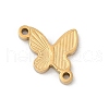 304 Stainless Steel Connector Charms STAS-P383-01A-G-1