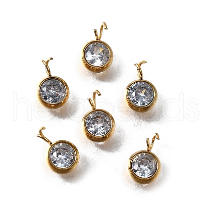 201 Stainless Steel Charms STAS-F318-03G-1