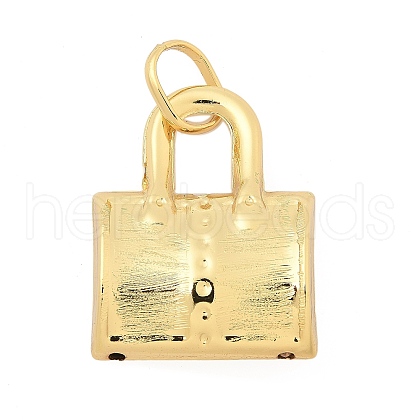 Brass Big Pendants KK-M327-01A-G-1