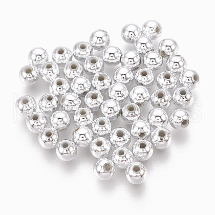 ABS Plastic Beads KY-G007-8mm-S-1