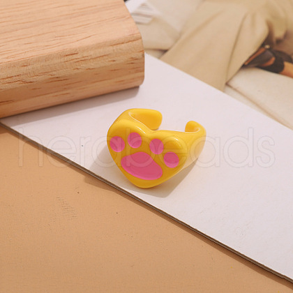 Resin Open Cuff Rings FS-WG5E61B-01-1