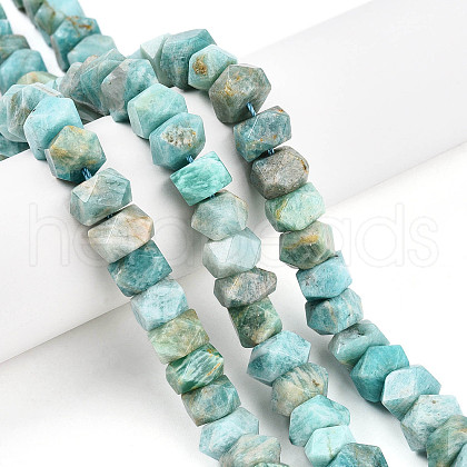 Natural Amazonite Beads Strands G-N347-09A-09-1