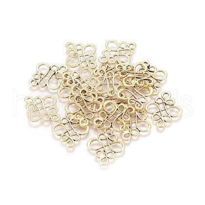Tibetan Style Links connectors TIBE-4876-AG-NR-1
