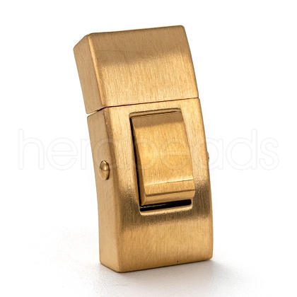 PVD Vacuum Plating 304 Stainless Steel Bayonet Clasps STAS-I171-10G-1