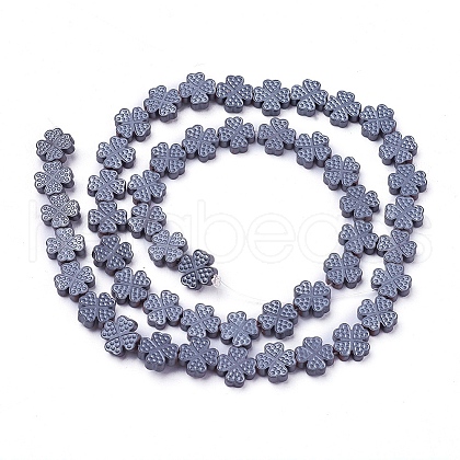 Non-magnetic Synthetic Hematite Beads Strands G-F613-14-1