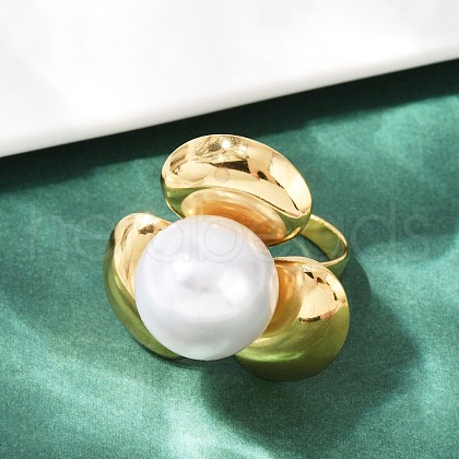 304 Stainless Steel Adjustable Finger Rings RJEW-S629-02G-1