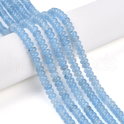 Dyed Natural White Jade Beads Strands G-T139-57A-05-1
