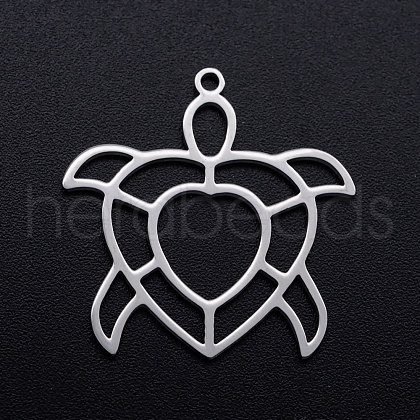 Tarnish Resistant 201 Stainless Steel Pendants STAS-T046-JN263-1-1